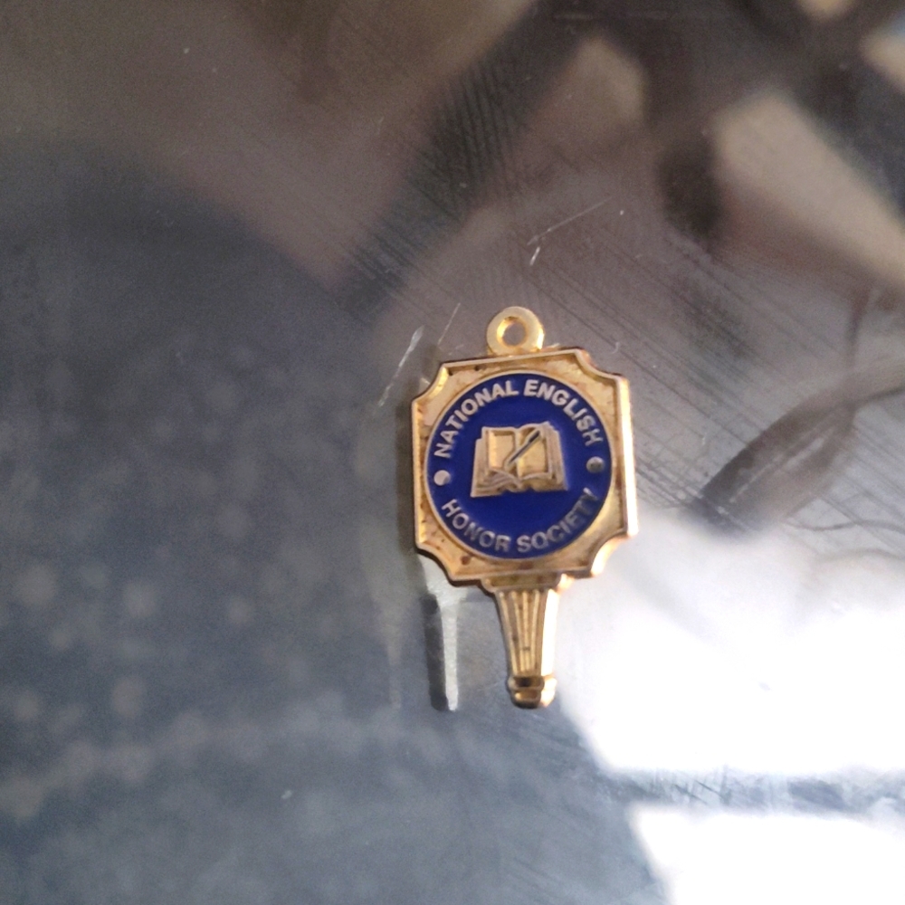 National English Honor Society Pin without backing